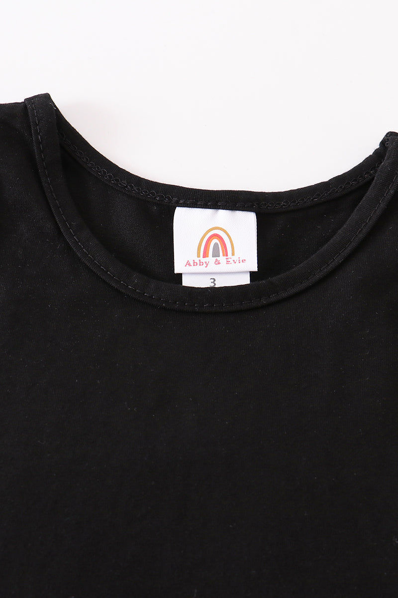 Black blank basic kids teens adult tank top - Aaria Tees Aaria Tees