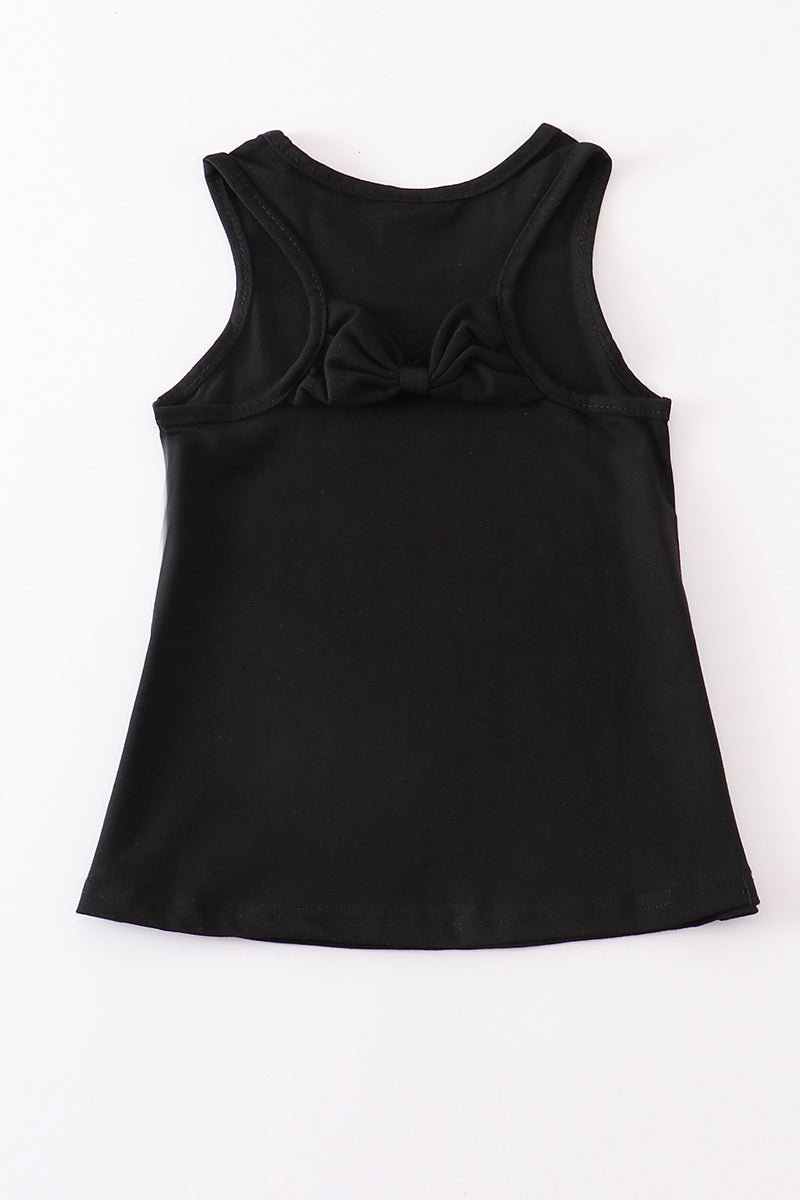 Black blank basic kids teens adult tank top - Aaria Tees Aaria Tees