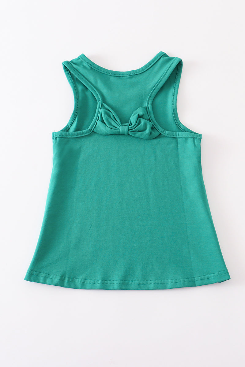 Teal blank basic kids teens adult tank top - Aaria Tees Aaria Tees