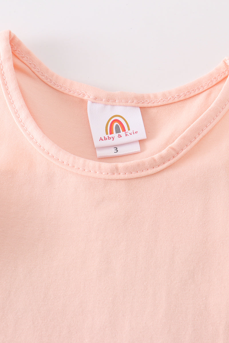 Peach blank basic kids teens adult tank top - Aaria Tees Aaria Tees