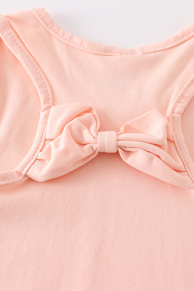 Peach blank basic kids teens adult tank top - Aaria Tees Aaria Tees
