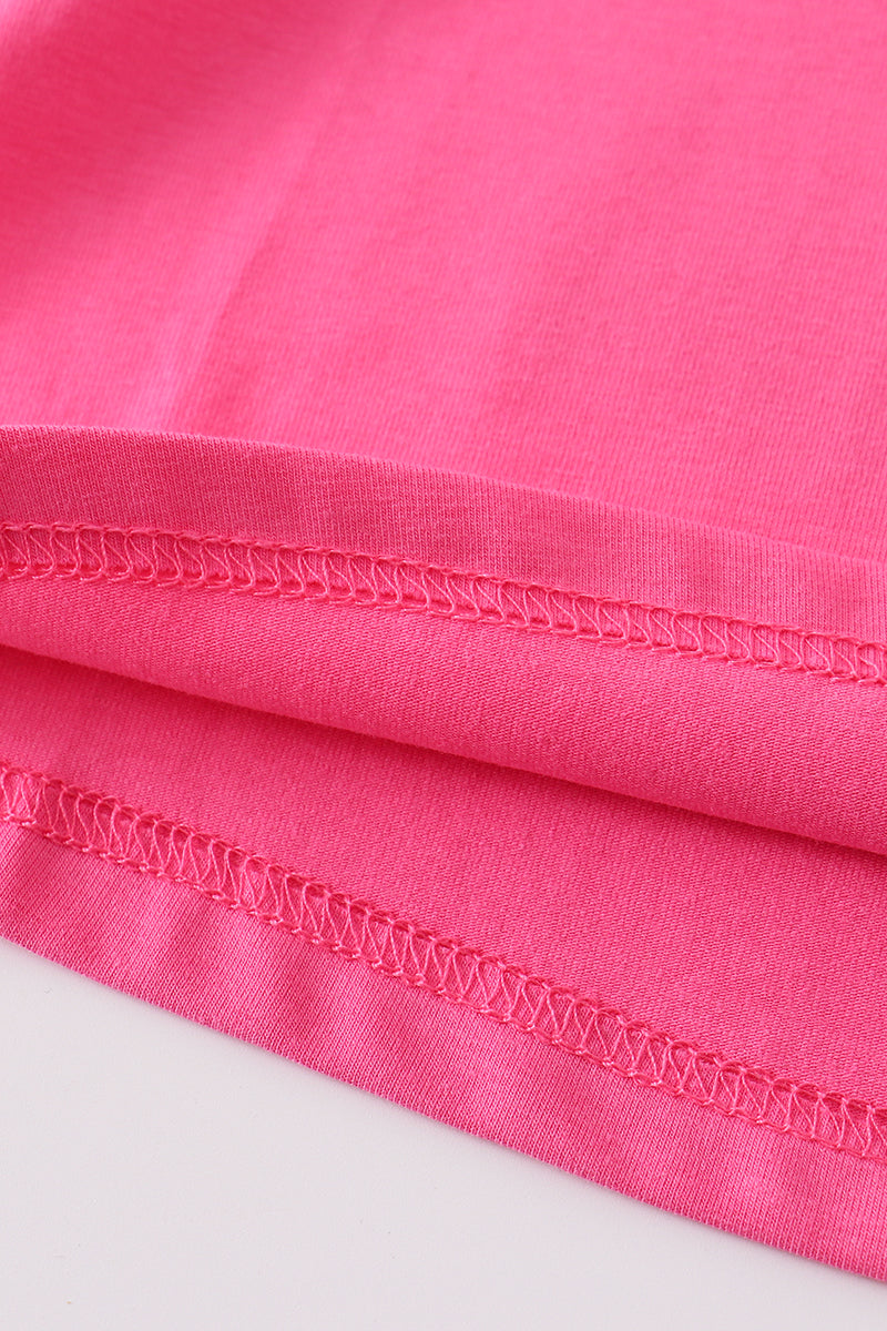 Hot pink blank basic kids teens adult tank top - Aaria Tees Aaria Tees