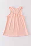 Peach blank basic kids teens adult tank top - Aaria Tees Aaria Tees