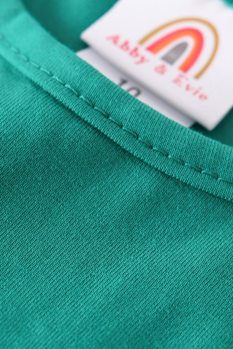 Teal blank basic kids teens adult tank top - Aaria Tees Aaria Tees