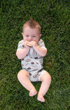 S'more to Love (Romper) - Blue - Aaria Tees Aaria Tees