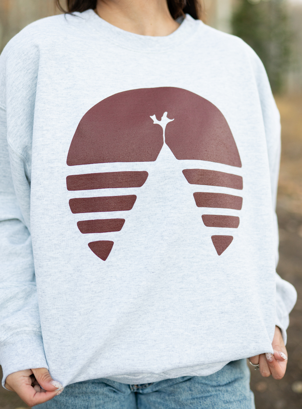 Find Home Logo Sweatshirt-Gray