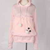 Cat Lovers Hoodie – Unisex Casual Cat Graphic Pullover Aaria Tees