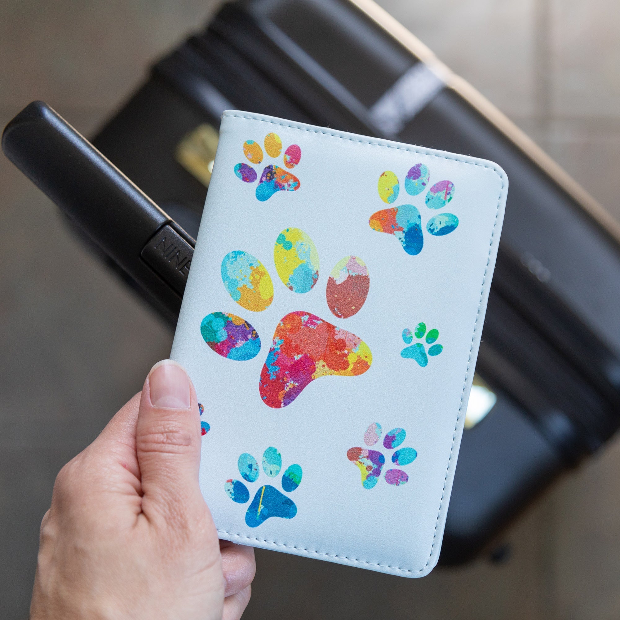 Pawsitively Time to Travel & Passport Holder - Aaria Tees Aaria Tees