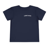 Mystery Noir Chicago Skyline Sunset Unisex Toddler Short Sleeve Tee - Aaria Tees Aaria Tees
