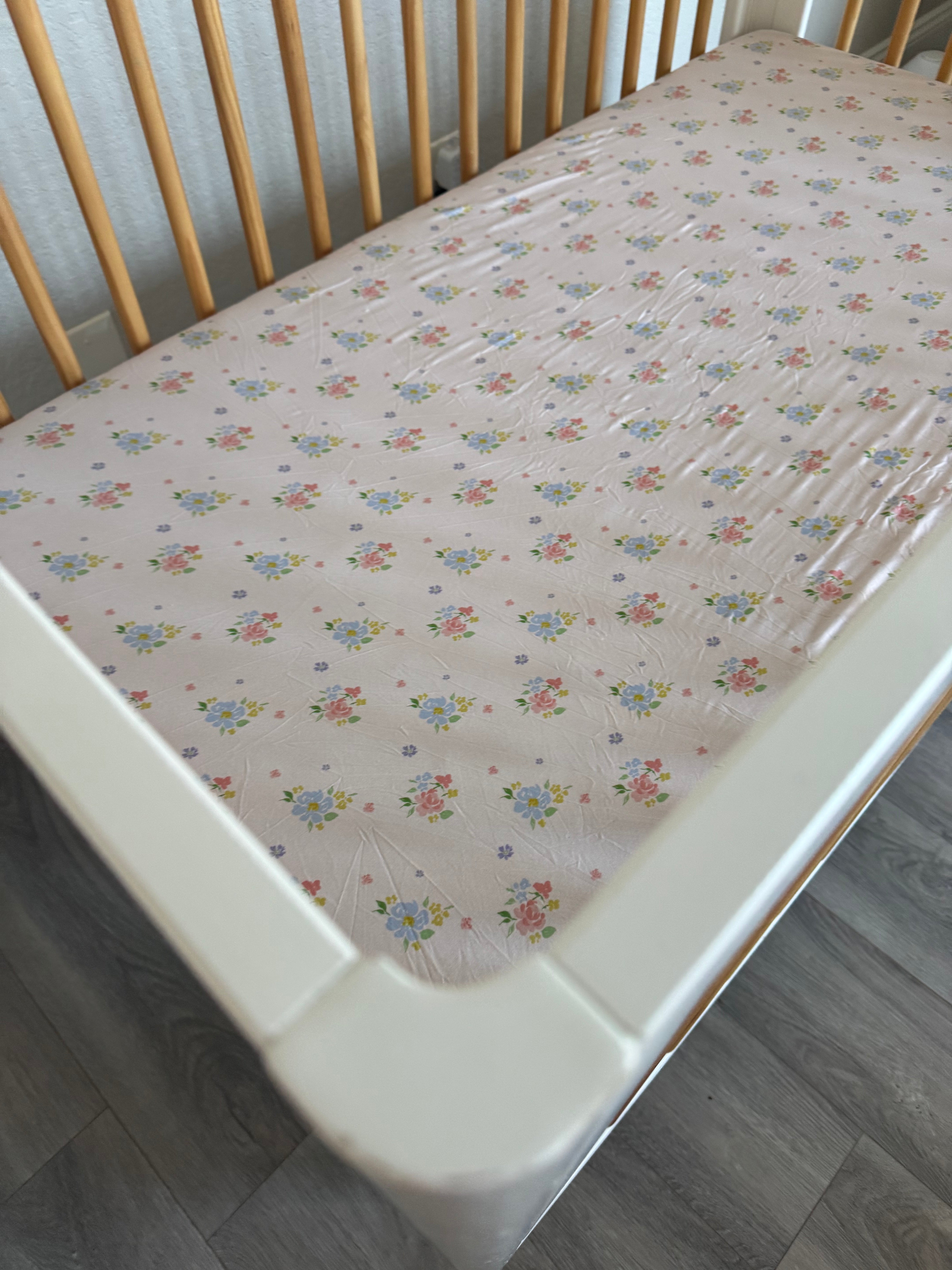 Blush Bloom (Crib Sheet) - Aaria Tees Aaria Tees