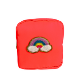 Rainbow Cosmetic Bag Aaria Tees
