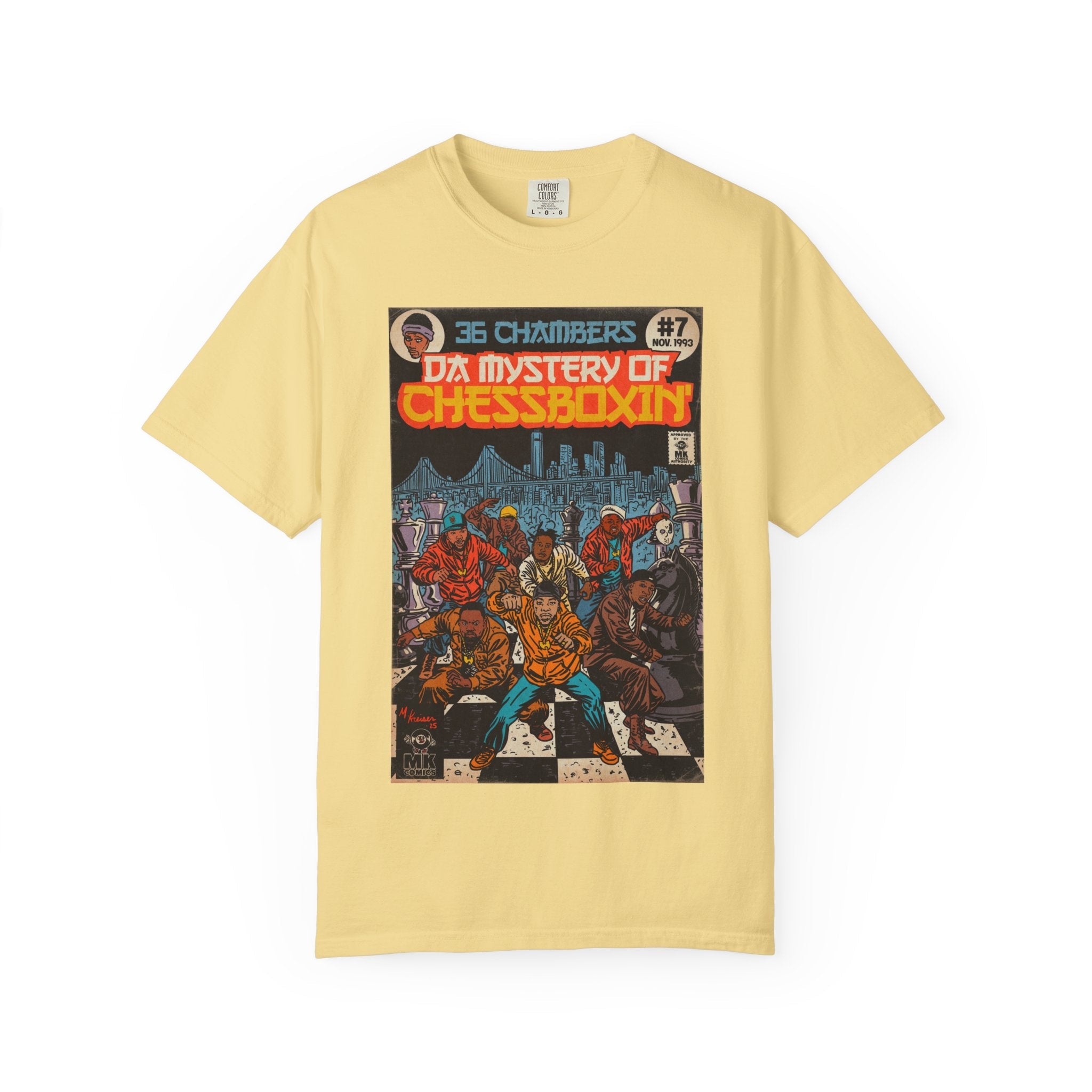 Da Mystery of Chessboxin - Unisex Comfort Colors T-shirt | Hip Hop Graphic Cotton Oversized Streetwear Tee - Aaria Tees Aaria Tees