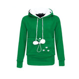 Cat Lovers Hoodie – Unisex Casual Cat Graphic Pullover Aaria Tees
