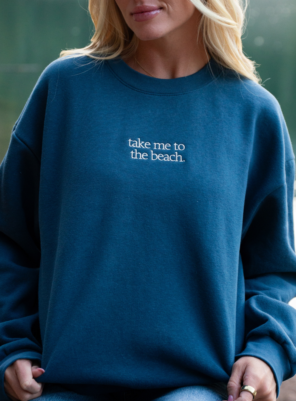 Take Me to the Beach sweatshirt - Aaria Tees Aaria Tees