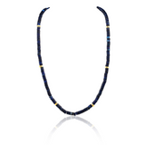 Isla Beaded Necklace Sapphire Aaria Tees