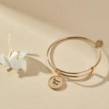 Bonus Mom 'Family Isn't Only Blessed By Name' Charm Bangle - Aaria Tees Aaria Tees