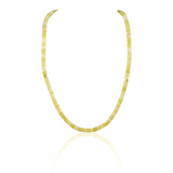 Isla Beaded Necklace Lime Aaria Tees