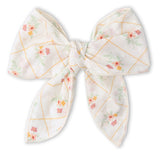Organic Hair Bow Clip - Spring Weave - Aaria Tees Aaria Tees