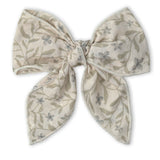 Organic Hair Bow Clip - Bluebelle - Aaria Tees Aaria Tees