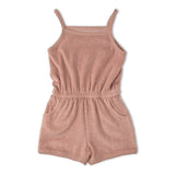 Organic Tank Romper - Clay - Aaria Tees Aaria Tees