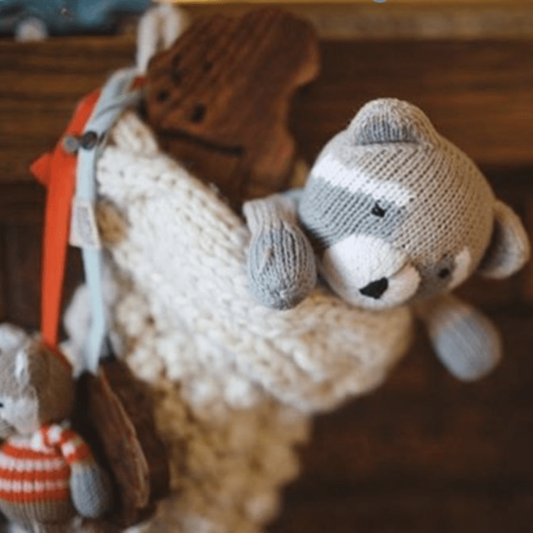 rattle buddy | ramsay the raccoon - Aaria Tees Aaria Tees