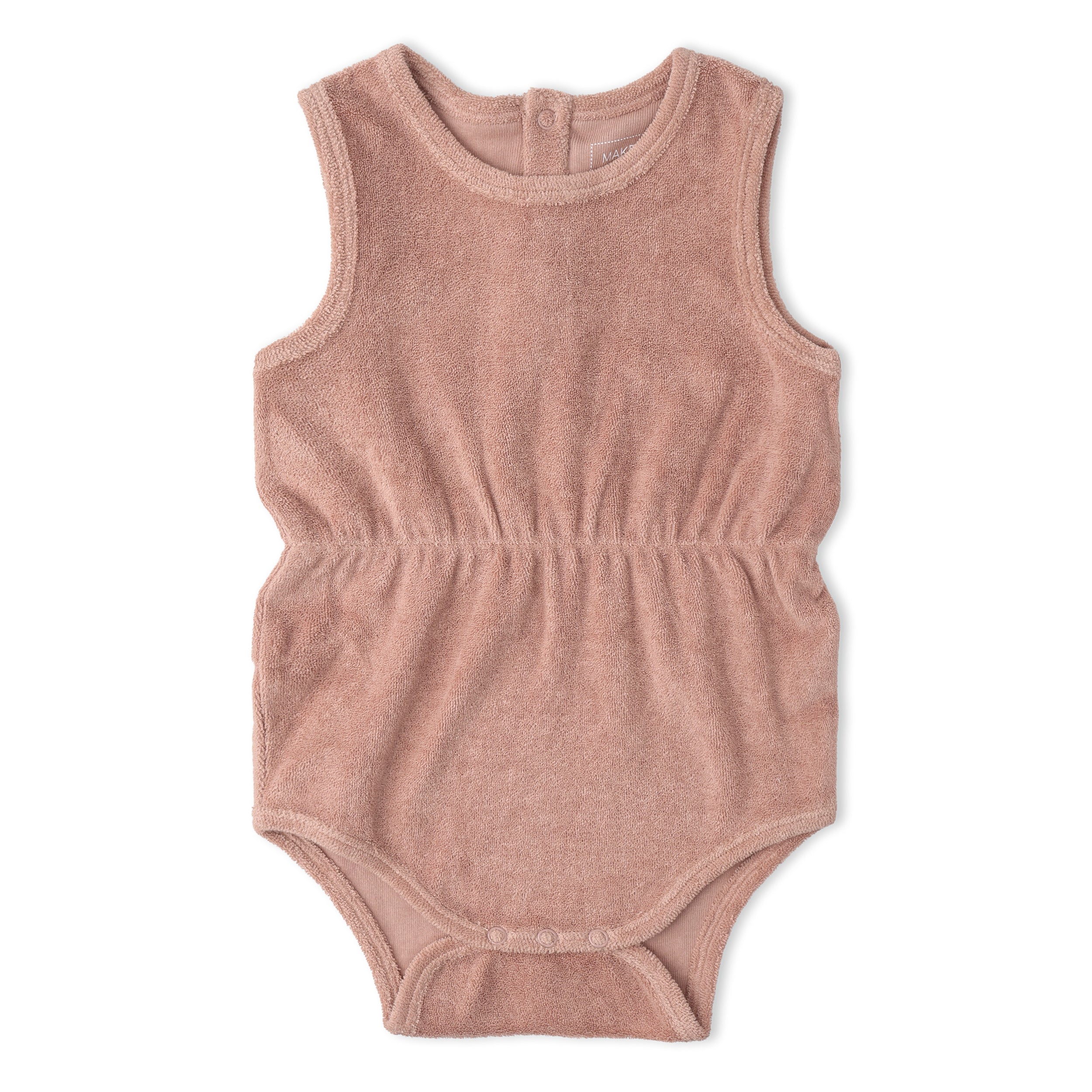 Organic Clinch Romper - Clay - Aaria Tees Aaria Tees