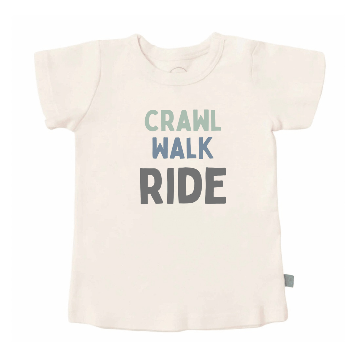 graphic tee | crawl walk ride - Aaria Tees