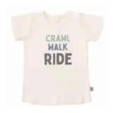 graphic tee | crawl walk ride - Aaria Tees Aaria Tees