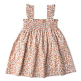 Organic Smocked Sundress - Sienna - Aaria Tees Aaria Tees