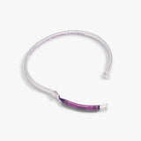 Crayola Royal Purple Crayon Tension Bangle - Aaria Tees Aaria Tees