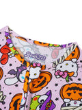 PoshTOT Sanrio Hello Kitty Pumpkin Bamboo Baby Convertible Zippy Romper - Aaria Tees Aaria Tees