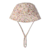 Organic Bucket Sun Hat - Pastel Bloom - Aaria Tees Aaria Tees