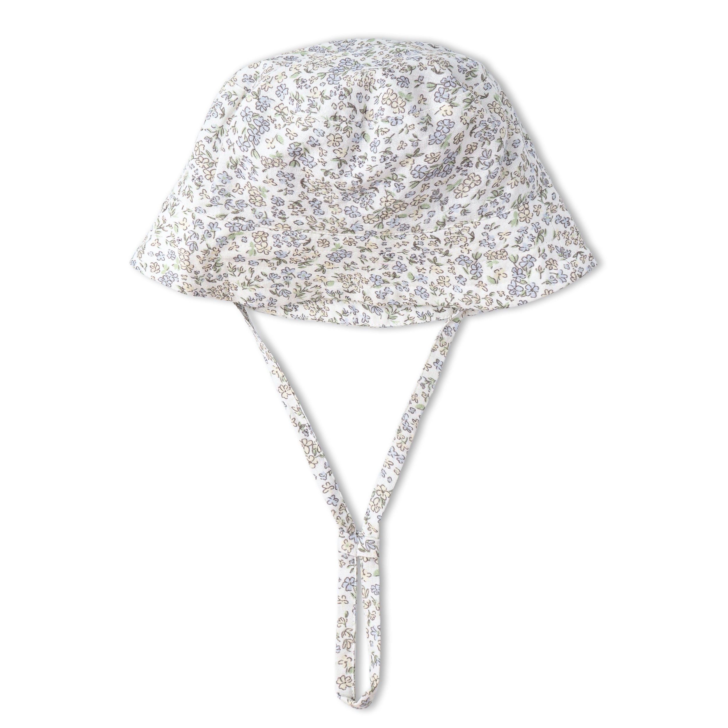 Organic Bucket Sun Hat - Tulle Floral - Aaria Tees Aaria Tees