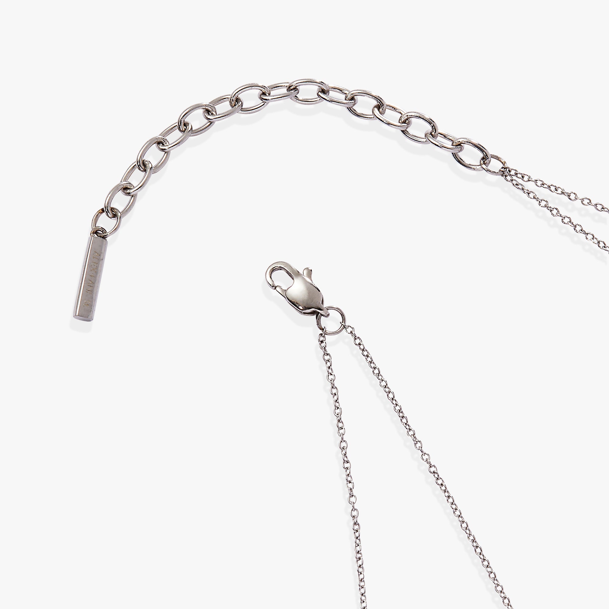 Double-Layer Crystal Necklace - Aaria Tees Aaria Tees