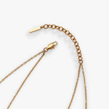 Two-Layered Princess Cut Crystal Necklace - Aaria Tees Aaria Tees