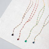 Green Onyx Kensington Necklace Aaria Tees