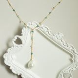 Pearl Gossamer Necklaces Aaria Tees