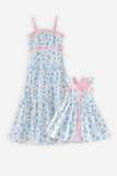 Marine creature print dress mom & me - Aaria Tees Aaria Tees