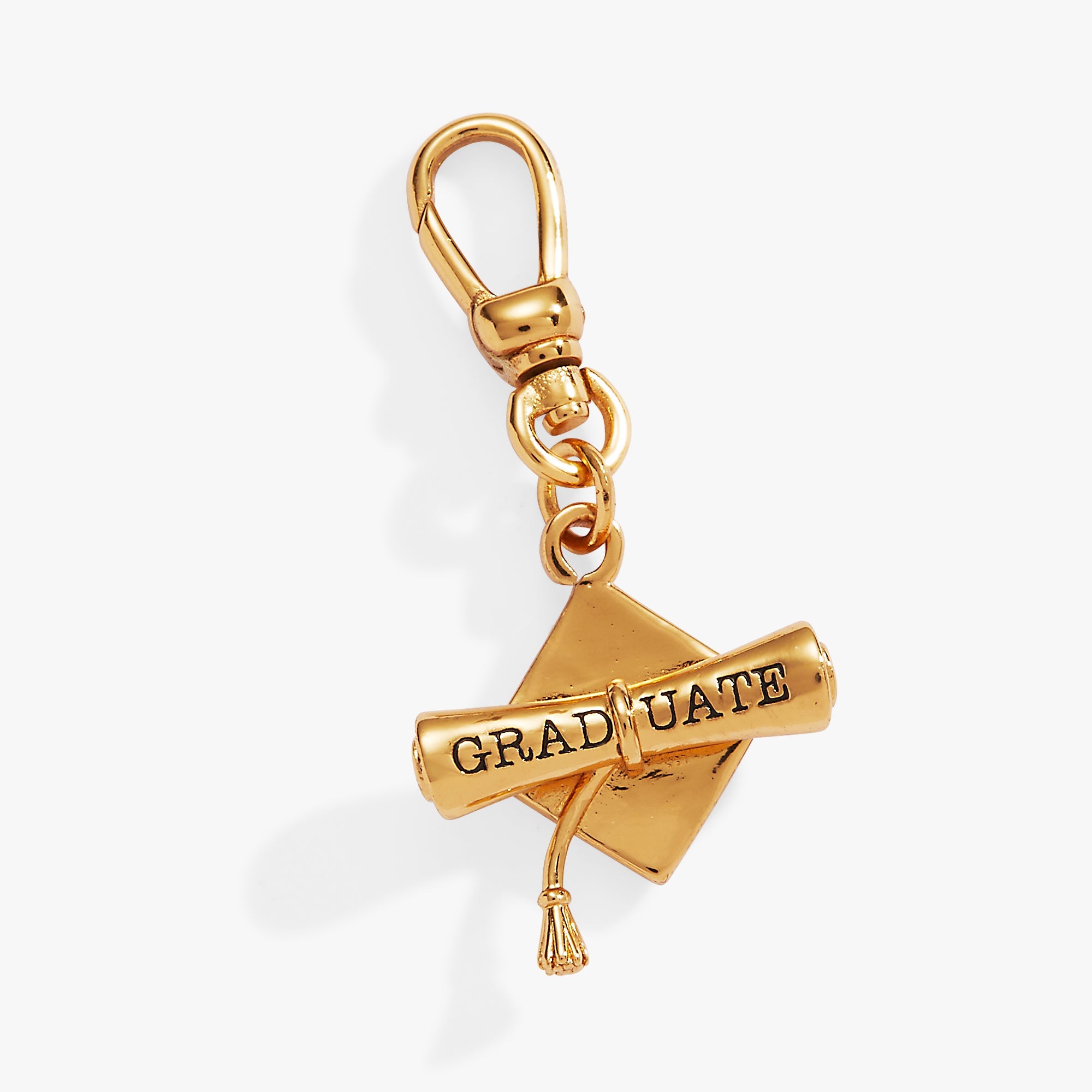 Graduation Cap Fob Clip Bag Charm - Aaria Tees Aaria Tees