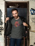 Abstract Ice Cream Skull Graphic Tee - Aaria Tees Aaria Tees