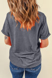 Gray Western Camo Mallard Graphic Tee Aaria Tees