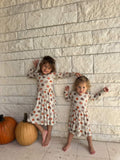 Pumpkins Beige (Twirl Dress) - Aaria Tees Aaria Tees