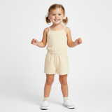 Organic Tank Romper - Butter Yellow - Aaria Tees Aaria Tees