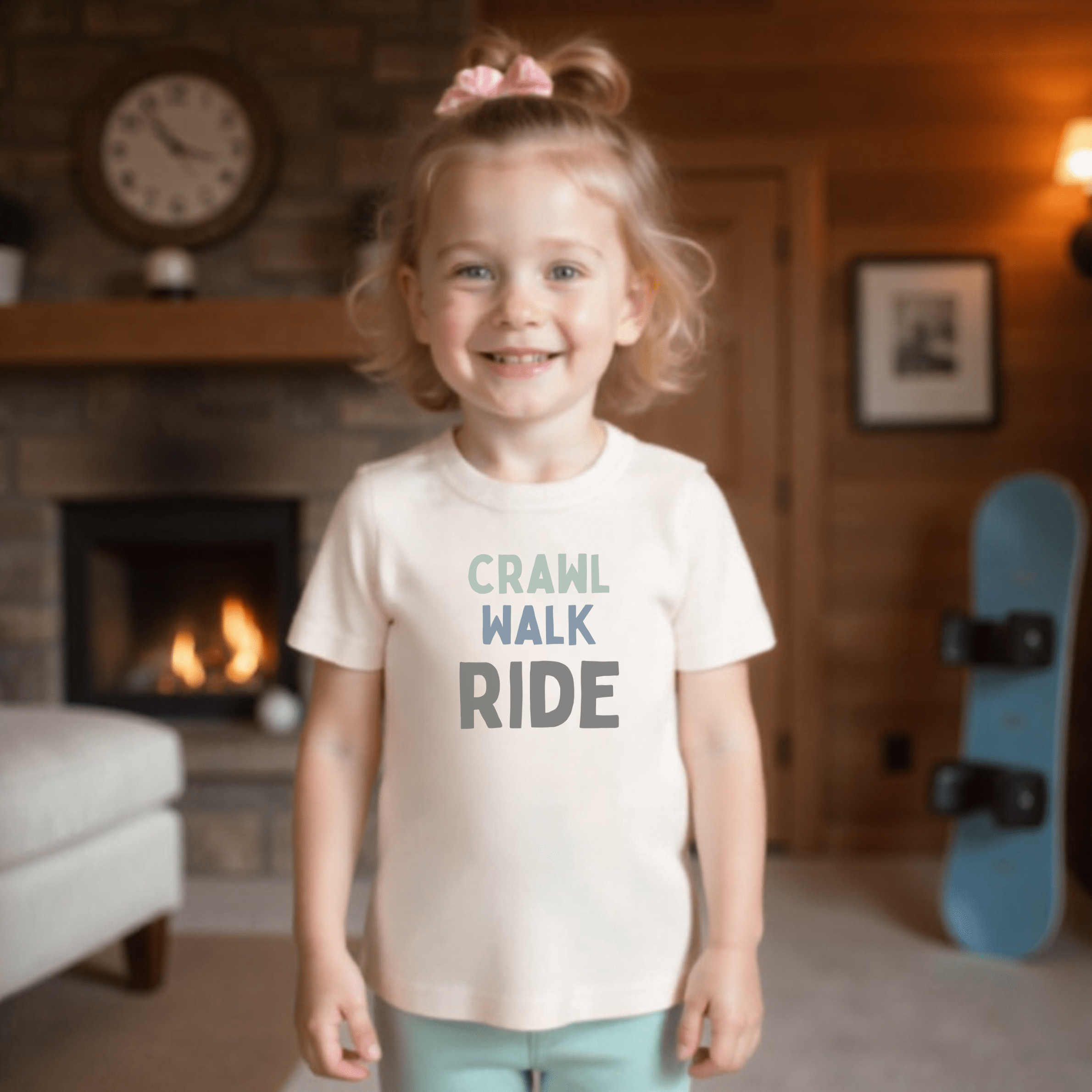 graphic tee | crawl walk ride - Aaria Tees Aaria Tees