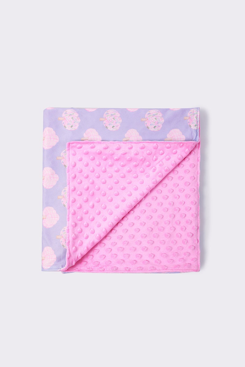 Pink pumpkin baby blanket - Aaria Tees Aaria Tees