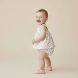 Organic Scalloped Top & Bloomers Set - Lavender - Aaria Tees Aaria Tees