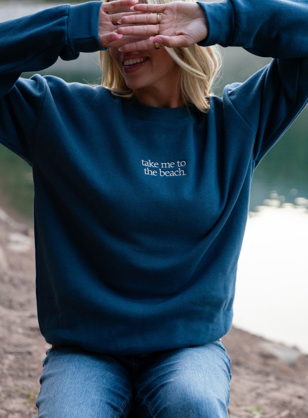 Take Me to the Beach sweatshirt - Aaria Tees Aaria Tees