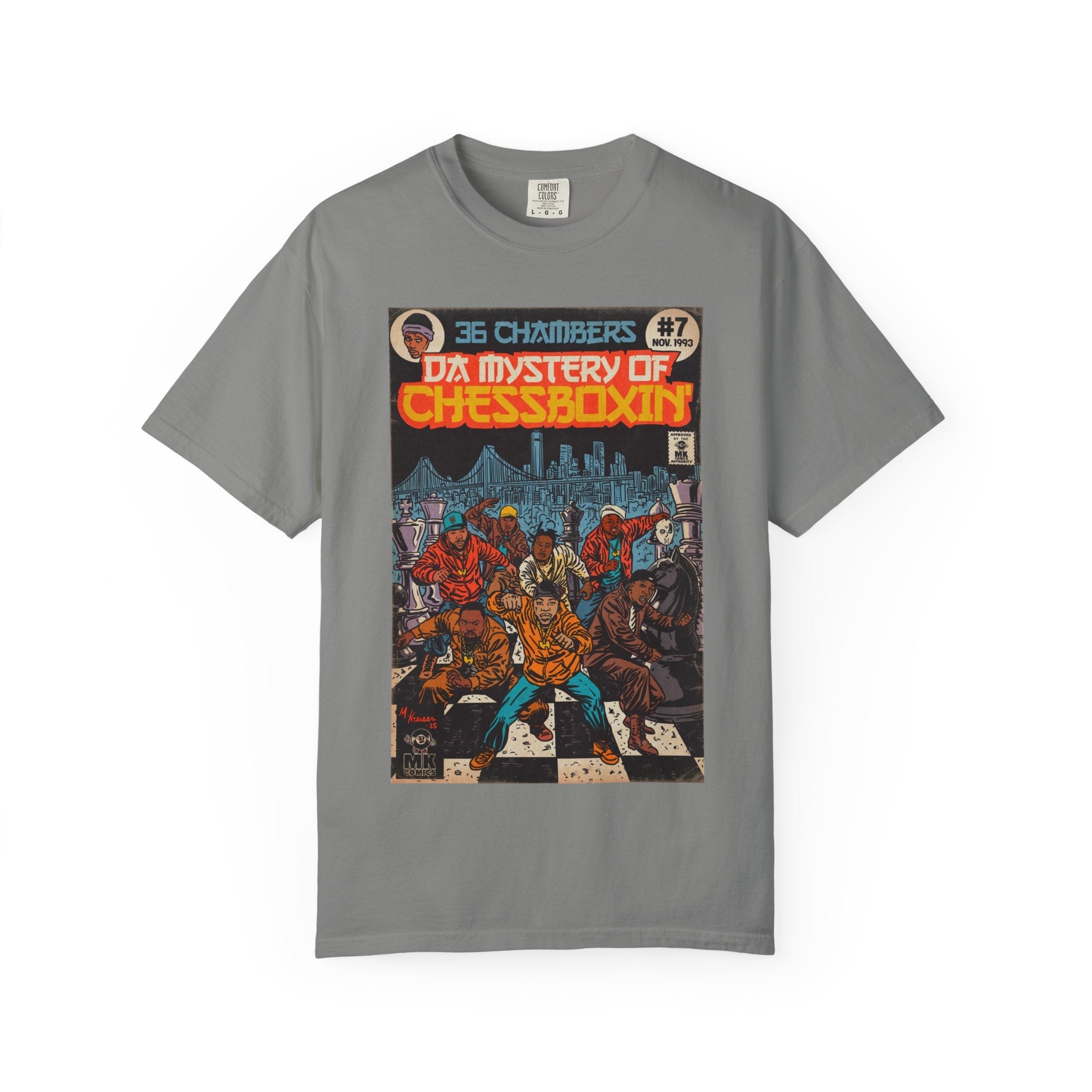 Da Mystery of Chessboxin - Unisex Comfort Colors T-shirt | Hip Hop Graphic Cotton Oversized Streetwear Tee - Aaria Tees Aaria Tees