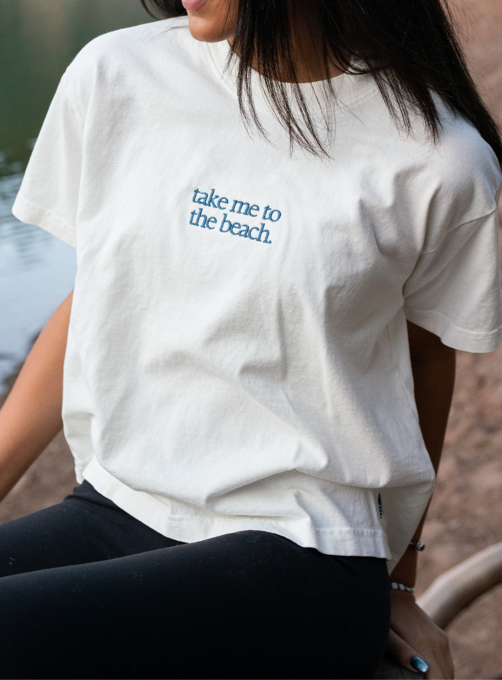 Take Me to the Beach Tee - Aaria Tees Aaria Tees