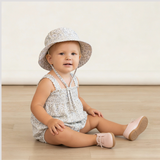 Organic Bucket Sun Hat - Tulle Floral - Aaria Tees Aaria Tees